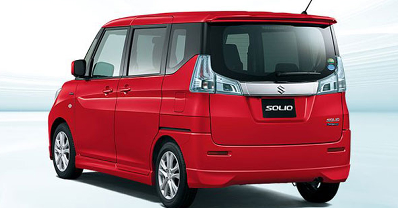 Suzuki Solio spied India