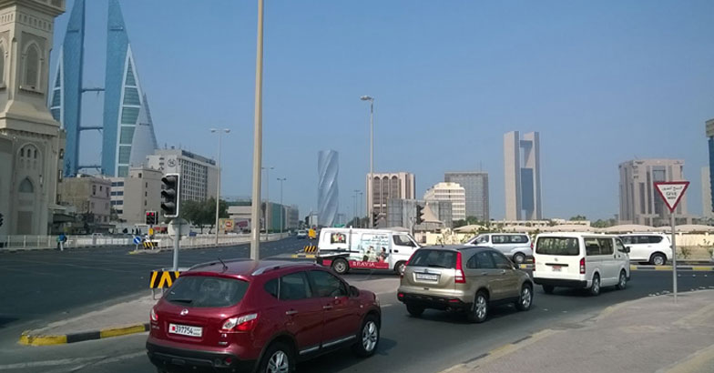 traffic bahraine