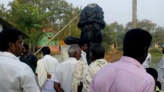 Periyar statue in Pudukkottai