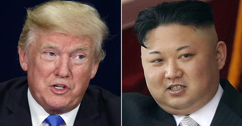 President Trumpwith North Korea's Kim Jong Un